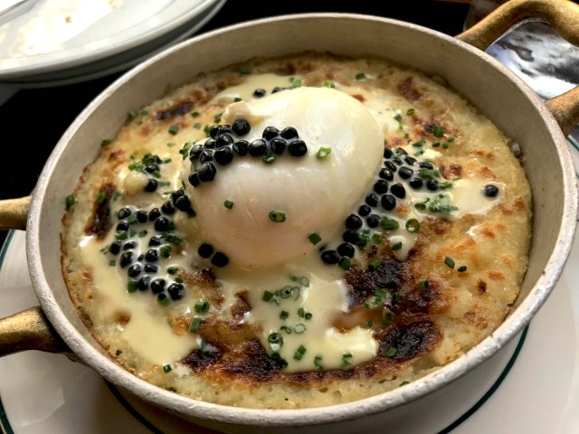 Brandade Egg Avruga caviar